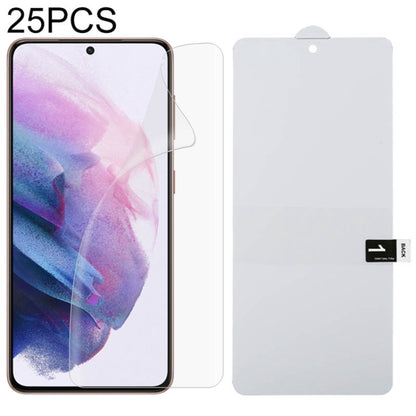 25 PCS Full Screen Protector Explosion-proof Hydrogel Film, For Samsung Galaxy S22 Ultra 5G (25pcs), For Samsung Galaxy S22+ 5G (25pcs), For Samsung Galaxy S22 5G (25pcs)