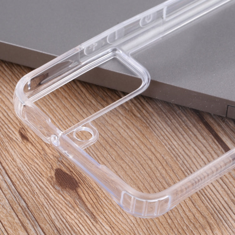 Four-corner Shockproof Transparent TPU + PC Phone Case