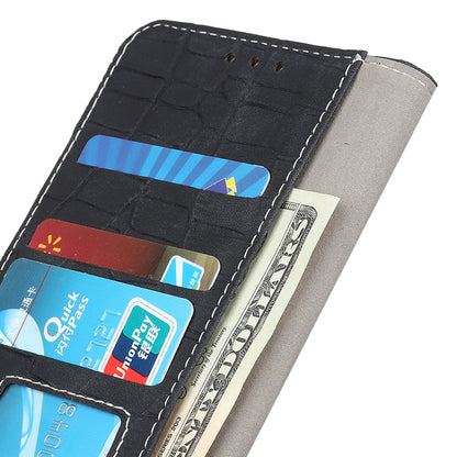 Crocodile Texture Horizontal Flip Leather Phone Case with Holder & Card Slots & Wallet