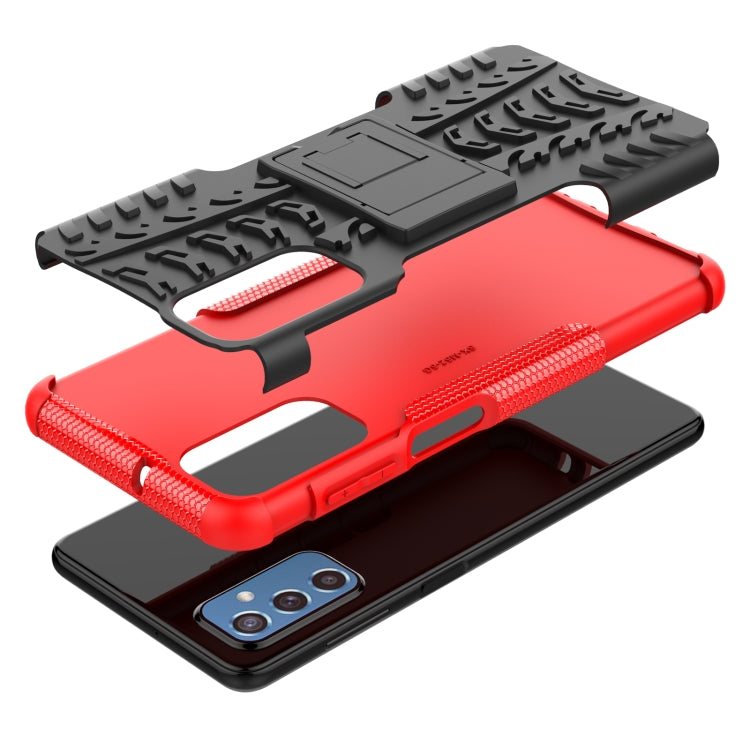 Tire Texture TPU + PC Phone Case with Holder, Series 1