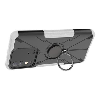 Armor Bear Shockproof PC + TPU Phone Case with Ring Holder