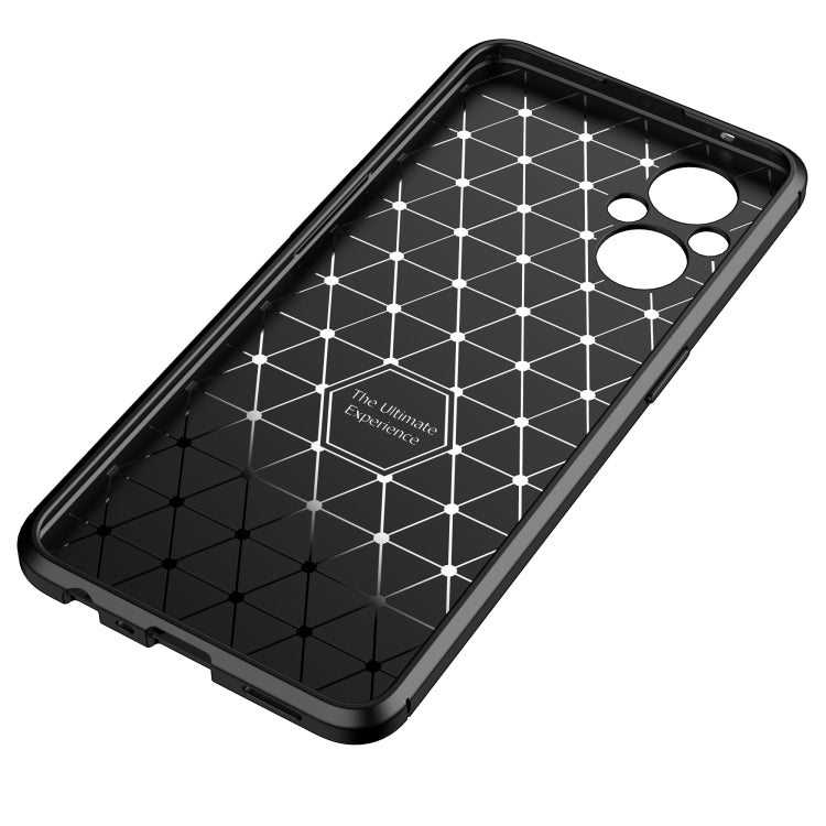 Carbon Fiber Texture Shockproof TPU Phone Case