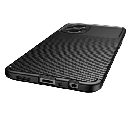 Carbon Fiber Texture Shockproof TPU Phone Case