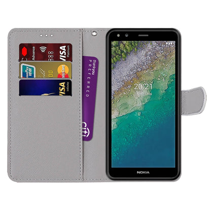 Coloured Drawing Cross Texture Horizontal Flip Leather Phone Case with Holder & Card Slots & Wallet & Lanyard, Series 1