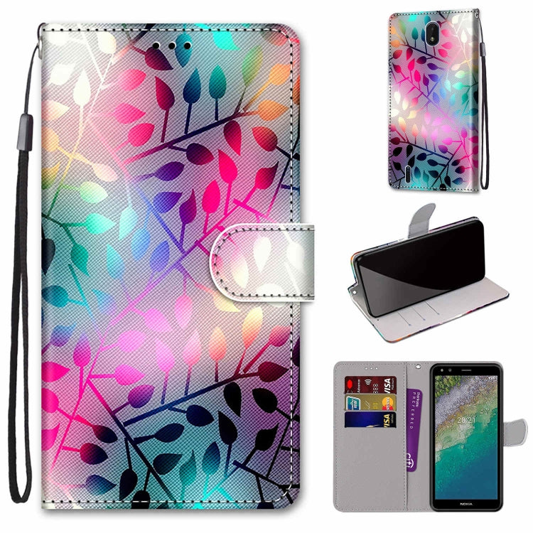 Coloured Drawing Cross Texture Horizontal Flip Leather Phone Case with Holder & Card Slots & Wallet & Lanyard, Series 1