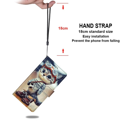 Coloured Drawing Cross Texture Horizontal Flip PU Phone Leather Case with Holder & Card Slots & Wallet & Lanyard(Colorful Layer, Series 1
