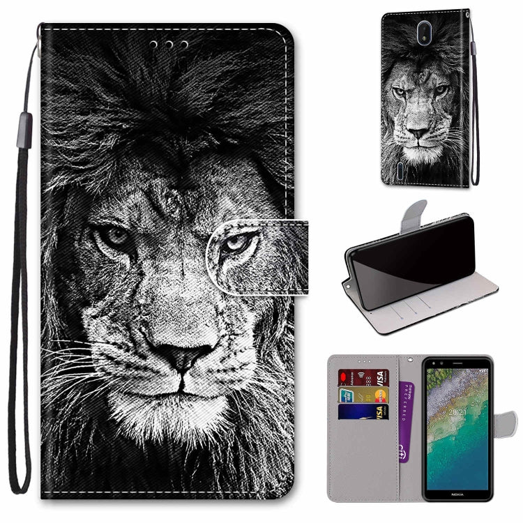 Coloured Drawing Cross Texture Horizontal Flip PU Phone Leather Case with Holder & Card Slots & Wallet & Lanyard(Colorful Layer, Series 1
