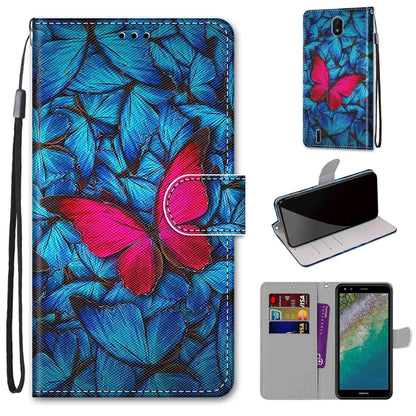 Coloured Drawing Cross Texture Horizontal Flip PU Phone Leather Case with Holder & Card Slots & Wallet & Lanyard(Colorful Layer, Series 1