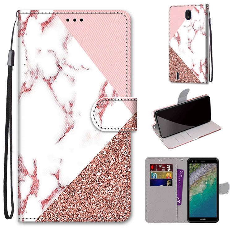 Coloured Drawing Cross Texture Horizontal Flip PU Phone Leather Case with Holder & Card Slots & Wallet & Lanyard(Colorful Layer, Series 1