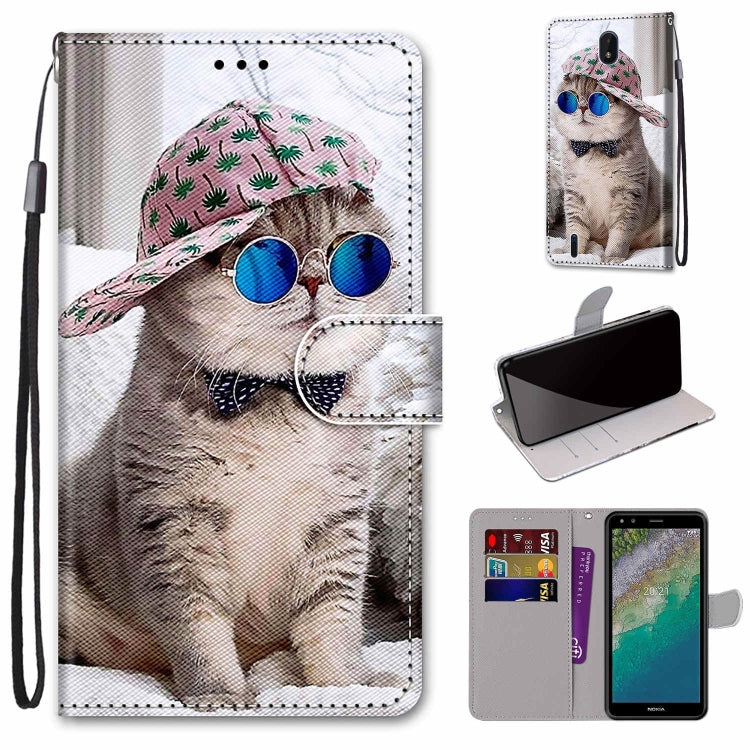 Coloured Drawing Cross Texture Horizontal Flip PU Phone Leather Case with Holder & Card Slots & Wallet & Lanyard(Colorful Layer, Series 1