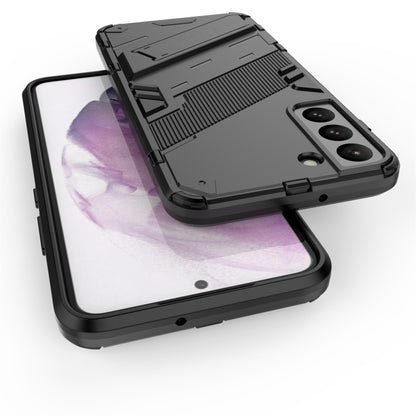 Punk Armor 2 in 1 PC + TPU Shockproof Phone Case with Invisible Holder