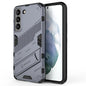 Punk Armor 2 in 1 PC + TPU Shockproof Phone Case with Invisible Holder