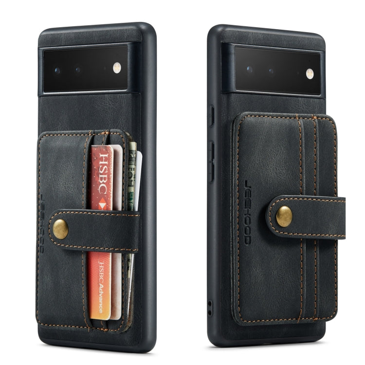 JEEHOOD RFID Blocking Anti-Theft Wallet Phone Case