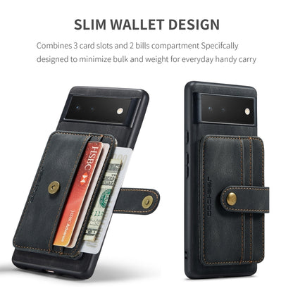 JEEHOOD RFID Blocking Anti-Theft Wallet Phone Case