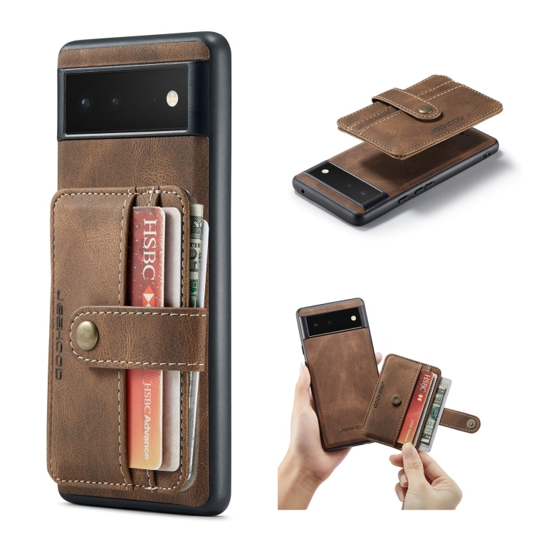 JEEHOOD RFID Blocking Anti-Theft Wallet Phone Case