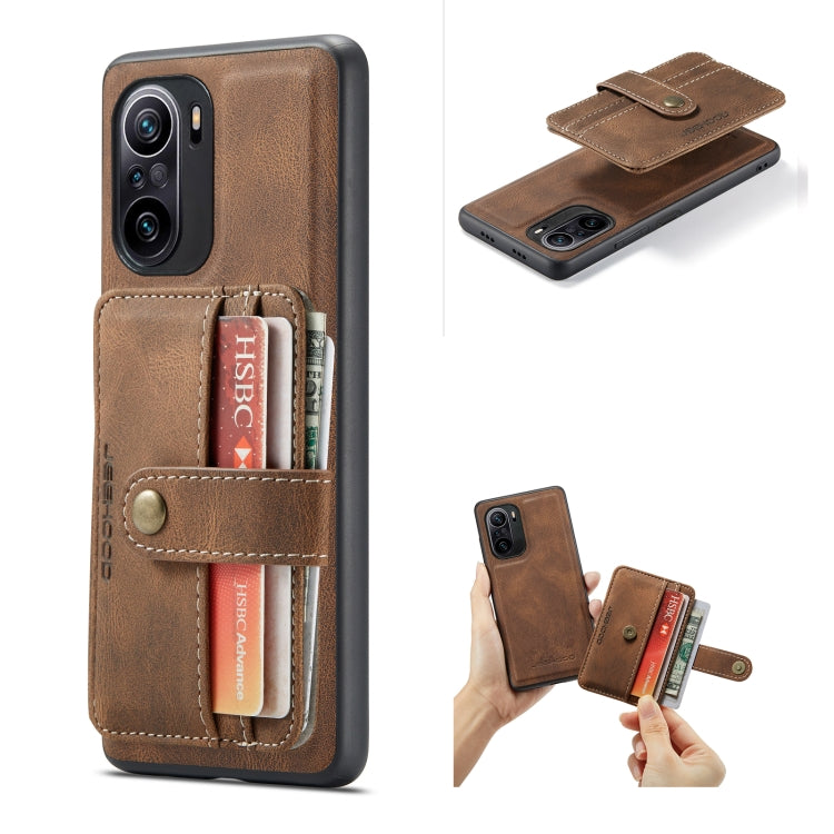 JEEHOOD RFID Blocking Anti-Theft Wallet Phone Case