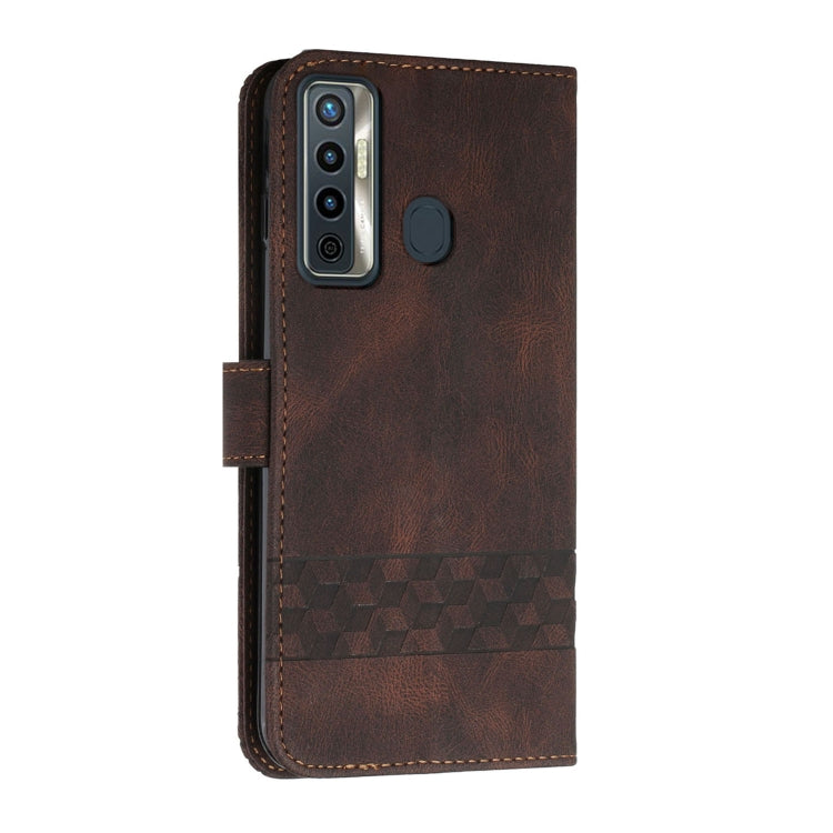 Cubic Skin Feel Flip Leather Phone Case