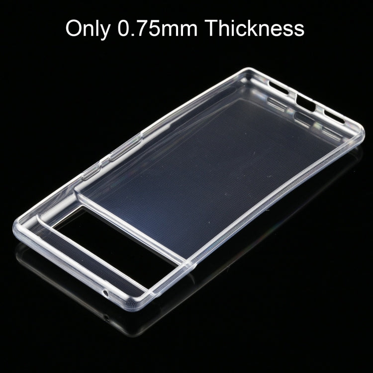 0.75mm Ultra-thin Transparent TPU Soft Phone Case