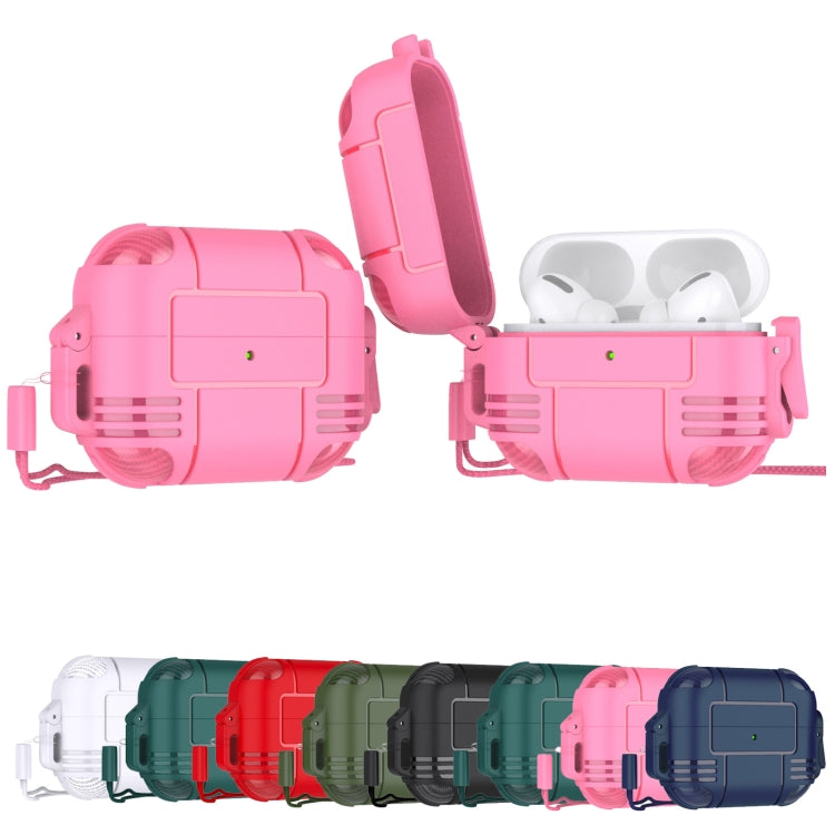 TPU Anti-full Earphone Protective Case with Lanyard