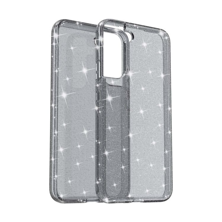 Shockproof Terminator Style Glitter Powder Protective Phone Case, For Samsung Galaxy S22 5G, For Samsung Galaxy S22+ 5G, For Samsung Galaxy S22 Ultra 5G