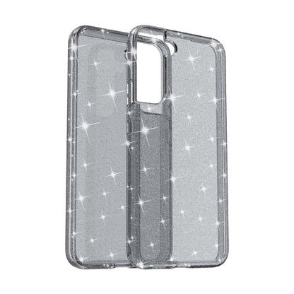 Shockproof Terminator Style Glitter Powder Protective Phone Case, For Samsung Galaxy S22 5G, For Samsung Galaxy S22+ 5G, For Samsung Galaxy S22 Ultra 5G