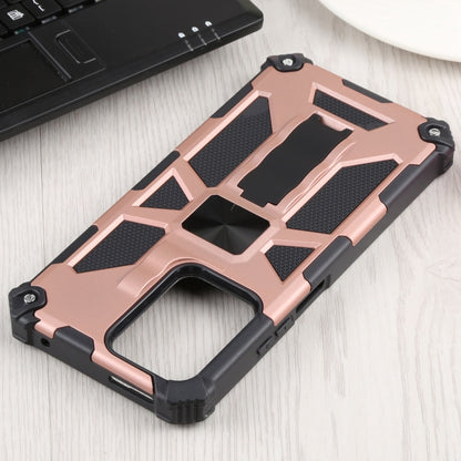 Shockproof TPU + PC Magnetic Protective Phone Case with Holder