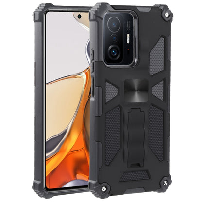 Shockproof TPU + PC Magnetic Protective Phone Case with Holder