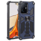 Shockproof TPU + PC Magnetic Protective Phone Case with Holder