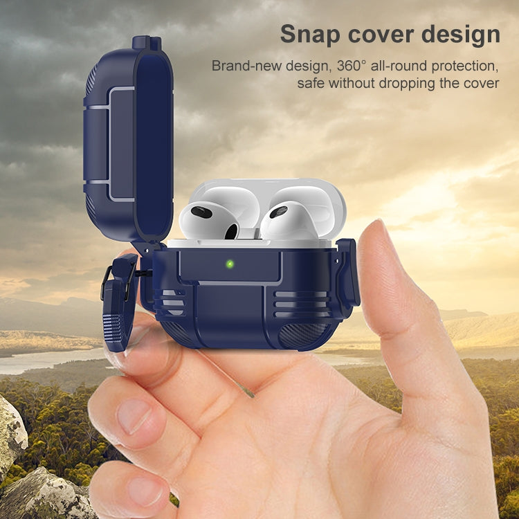 Traveler Earphone Protective Case with Hook & Lock Shell