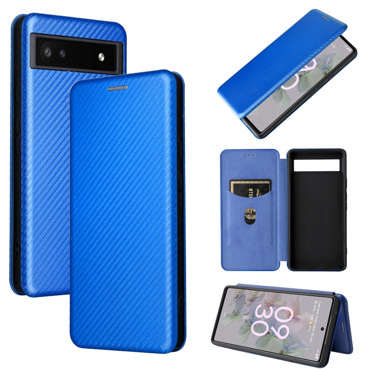 Carbon Fiber Texture Magnetic Horizontal Flip Leather Phone Case