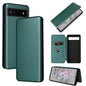 Carbon Fiber Texture Magnetic Horizontal Flip Leather Phone Case