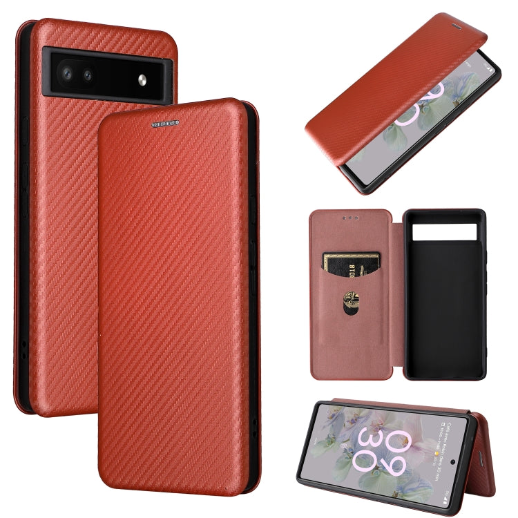 Carbon Fiber Texture Magnetic Horizontal Flip Leather Phone Case