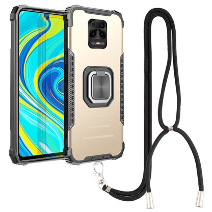 Aluminum Alloy + TPU Phone Case with Lanyard