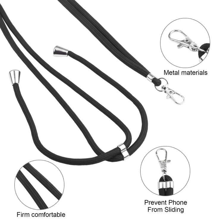 Aluminum Alloy + TPU Phone Case with Lanyard, For Xiaomi Redmi Note 9S / Note 9 Pro