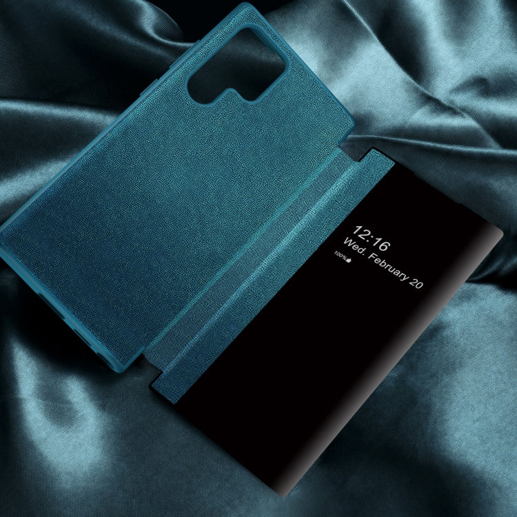 Magnetic Window View Flip Leather Phone Case, For Samsung Galaxy S22 Ultra 5G, For Samsung Galaxy S22+ 5G