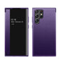 Magnetic Window View Flip Leather Phone Case, For Samsung Galaxy S22 Ultra 5G