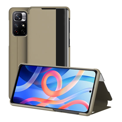 Window View Leather Phone Case, For Xiaomi Redmi Note 11, For Samsung Galaxy S22+ 5G