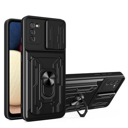Camera Cover Phone Case with Card Slot & Holder