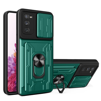 Camera Cover Phone Case with Card Slot & Holder