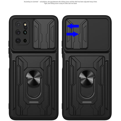 Camera Cover Phone Case with Card Slot & Holder