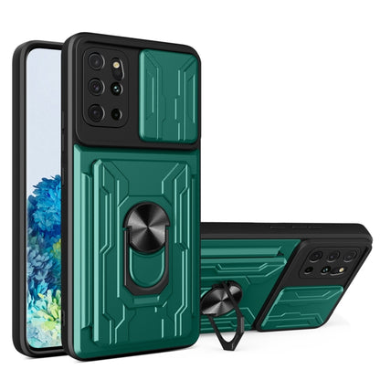 Camera Cover Phone Case with Card Slot & Holder
