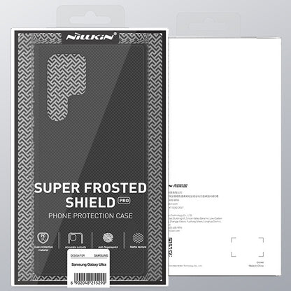 NILLKIN Super Frosted Shield Pro PC + TPU Phone Case, For Samsung Galaxy S22 Ultra 5G