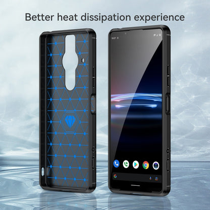 Brushed Carbon Fiber Texture TPU Phone Case