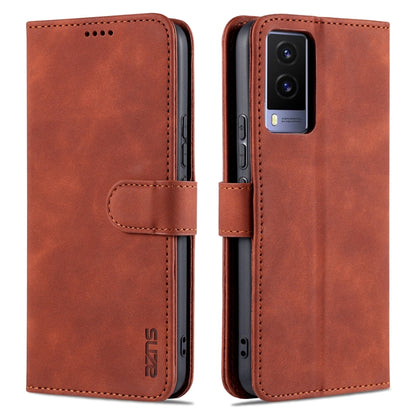 AZNS Skin Feel Calf Texture Horizontal Flip Leather Phone Case