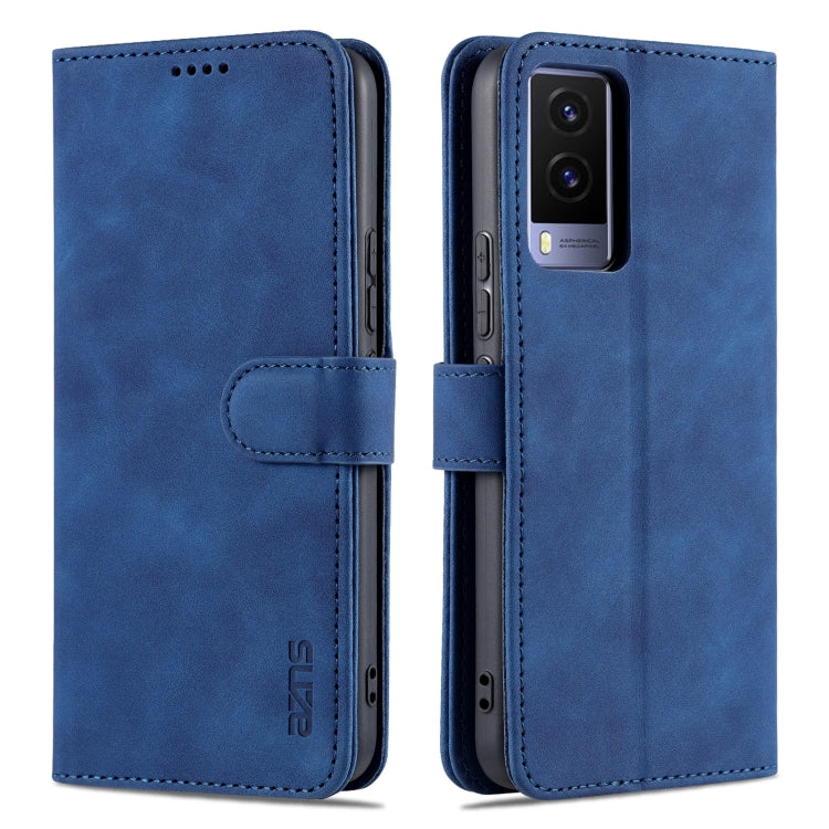 AZNS Skin Feel Calf Texture Horizontal Flip Leather Phone Case