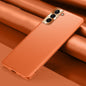 Plain Skin Leather Phone Case, For Samsung Galaxy S22 5G, For Samsung Galaxy S22 Ultra 5G