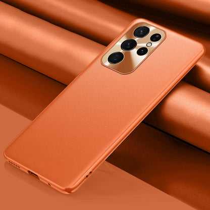 Plain Skin Leather Phone Case