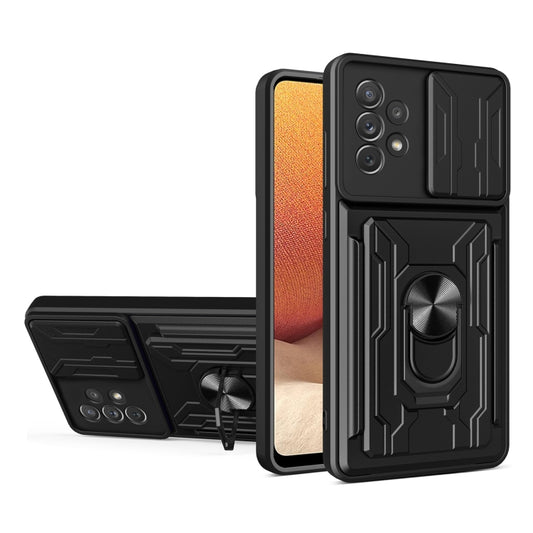 Sliding Camshield Card Phone Case, For Samsung Galaxy A33 5G, For Samsung Galaxy A53 5G, For Samsung Galaxy A22 4G