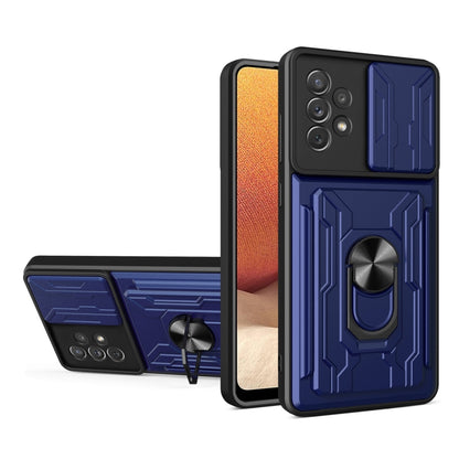 Sliding Camshield Card Phone Case, For Samsung Galaxy A33 5G, For Samsung Galaxy A53 5G, For Samsung Galaxy A22 4G