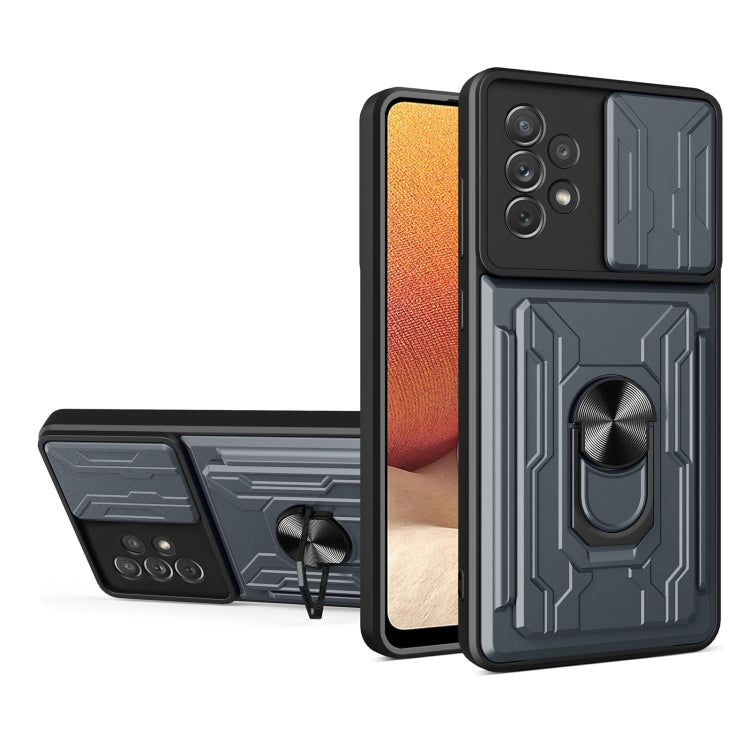 Sliding Camshield Card Phone Case, For Samsung Galaxy A33 5G, For Samsung Galaxy A53 5G, For Samsung Galaxy A22 4G